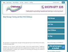 Tablet Screenshot of childways.co.uk